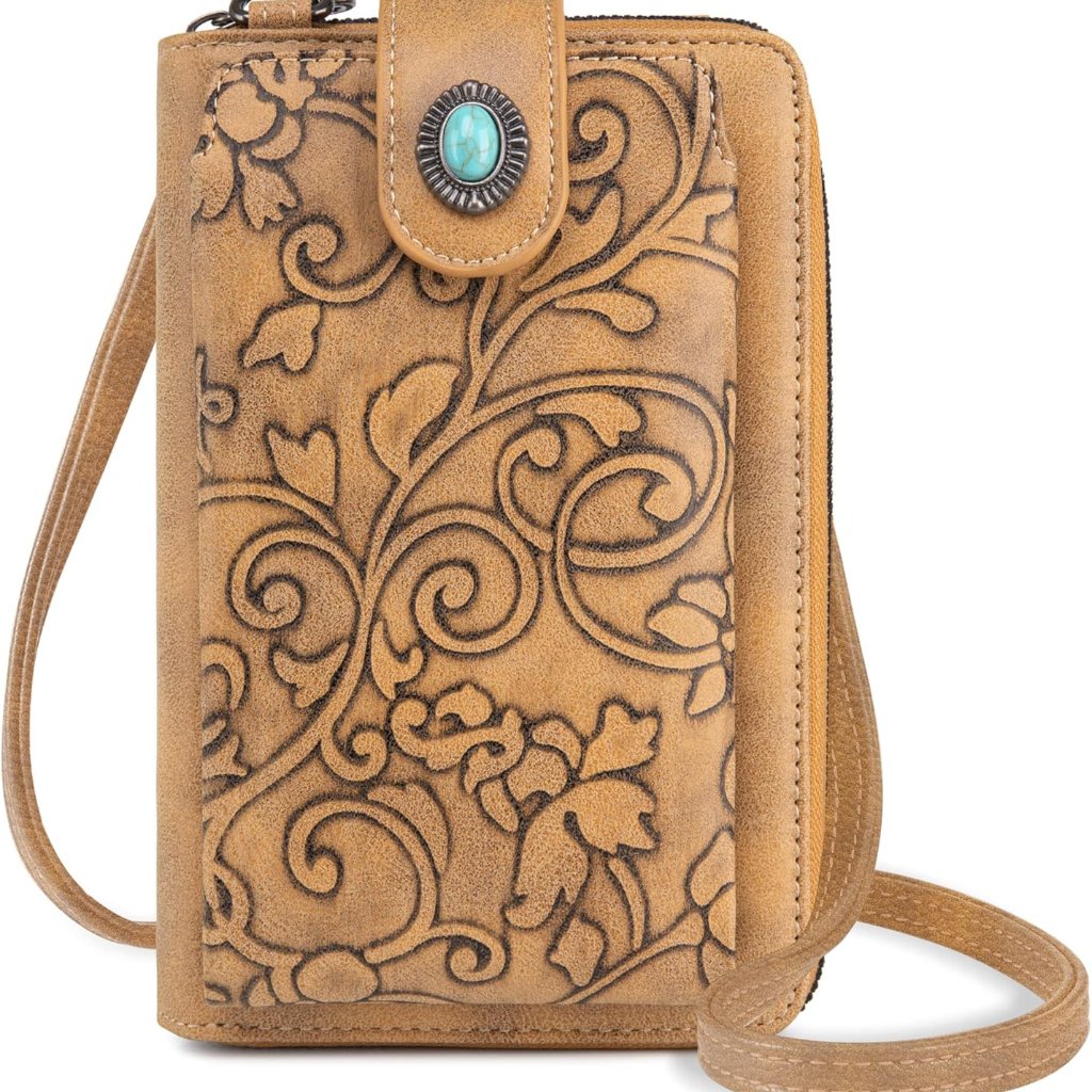 Small Crossbody Bags For Women Western Handbag With Cash Slots